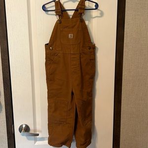 3T Carhartt khaki overalls